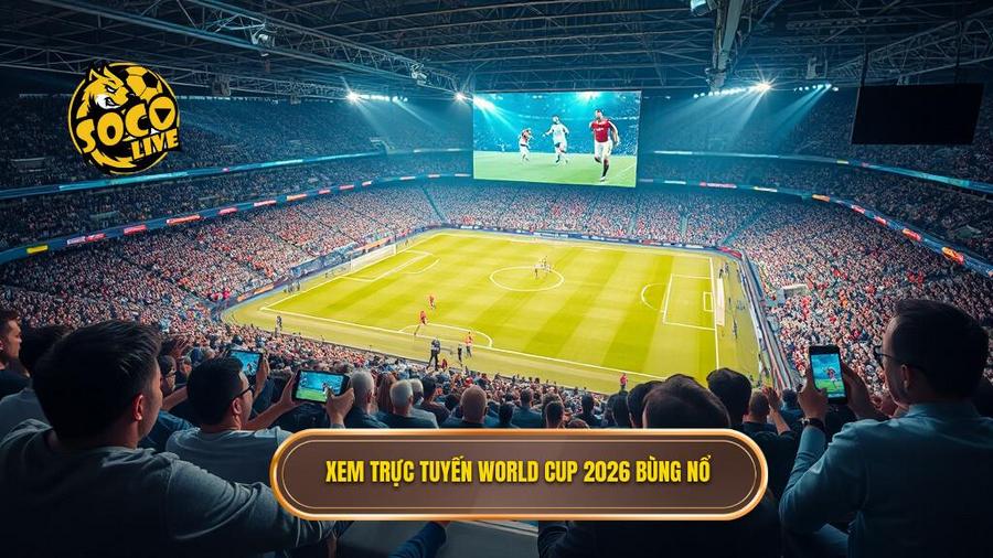 Sự bùng nổ của World Cup 2026 và nhu cầu xem trực tuyến