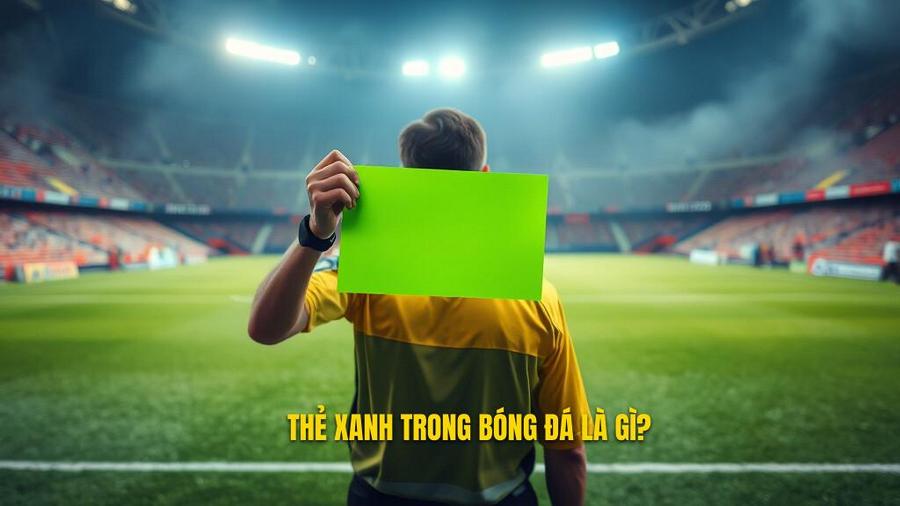 Thẻ xanh trong bóng đá là gì