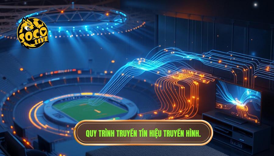 Quy trình xử lý tín hiệu từ sân vận động đến màn hình của bạn