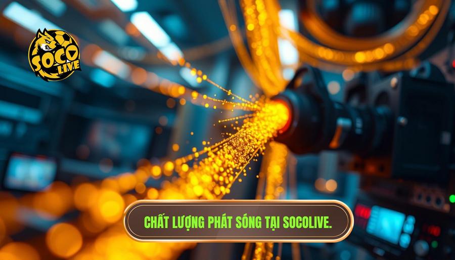 Chất lượng phát sóng: Linh hồn của SOCOLIVE