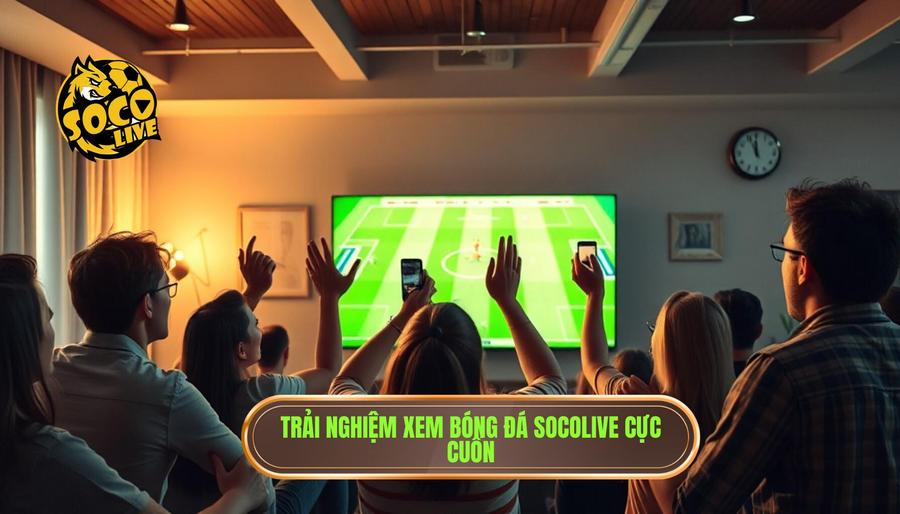 Tại sao trải nghiệm xem bóng trên Socolive lại gây "nghiện"?